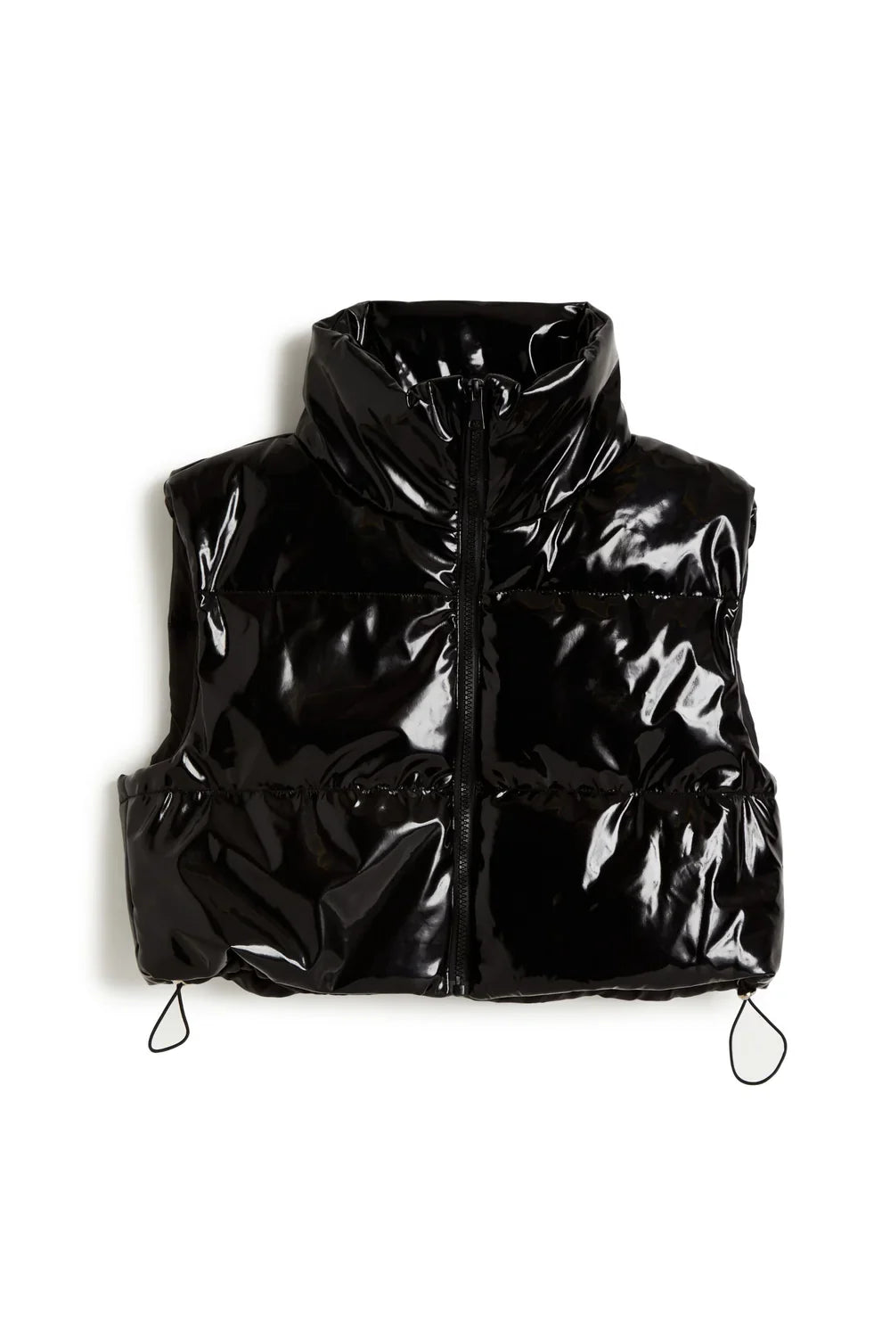 Cropped Puffer Vest