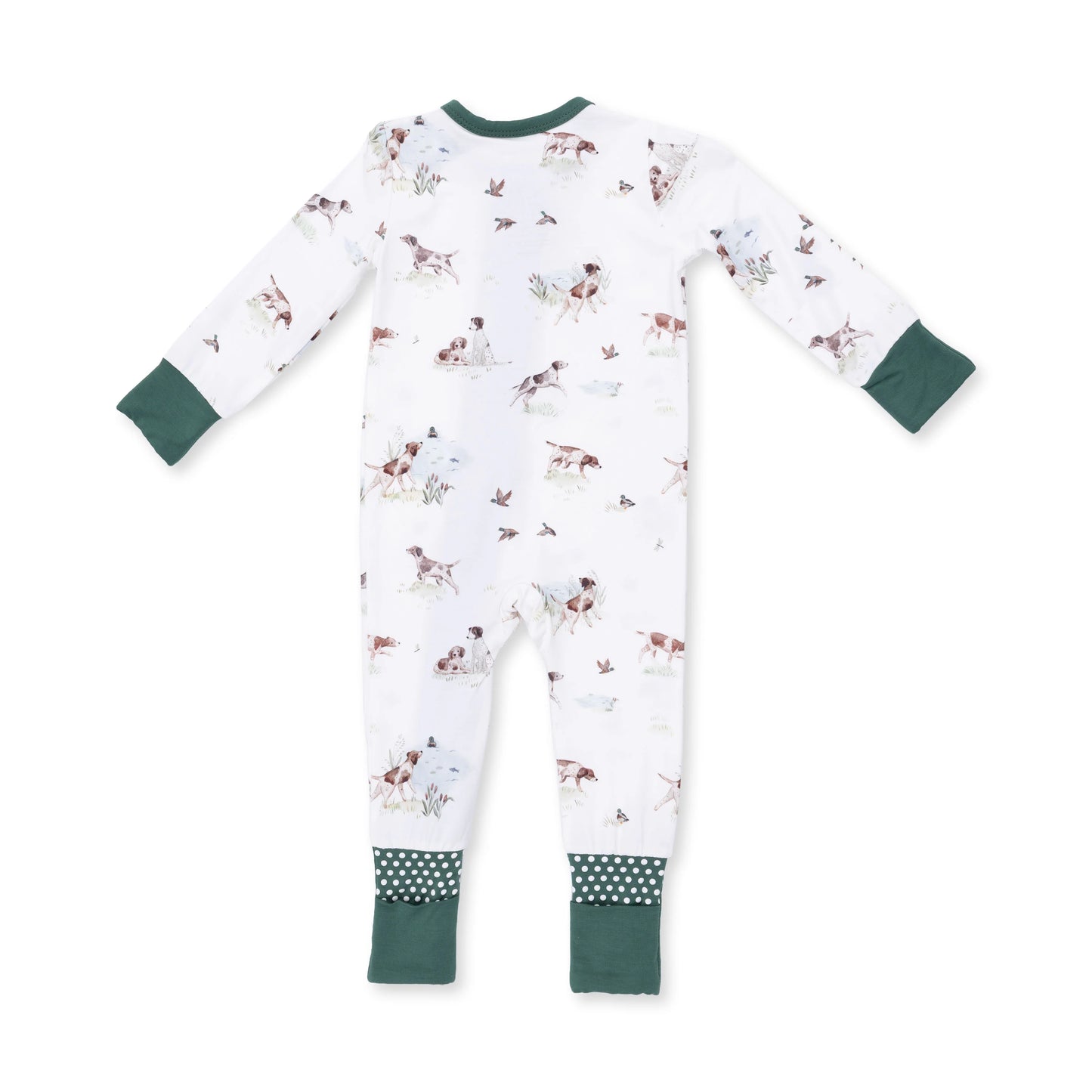 Pointer Pups and Duck Buddies Convertible Romper