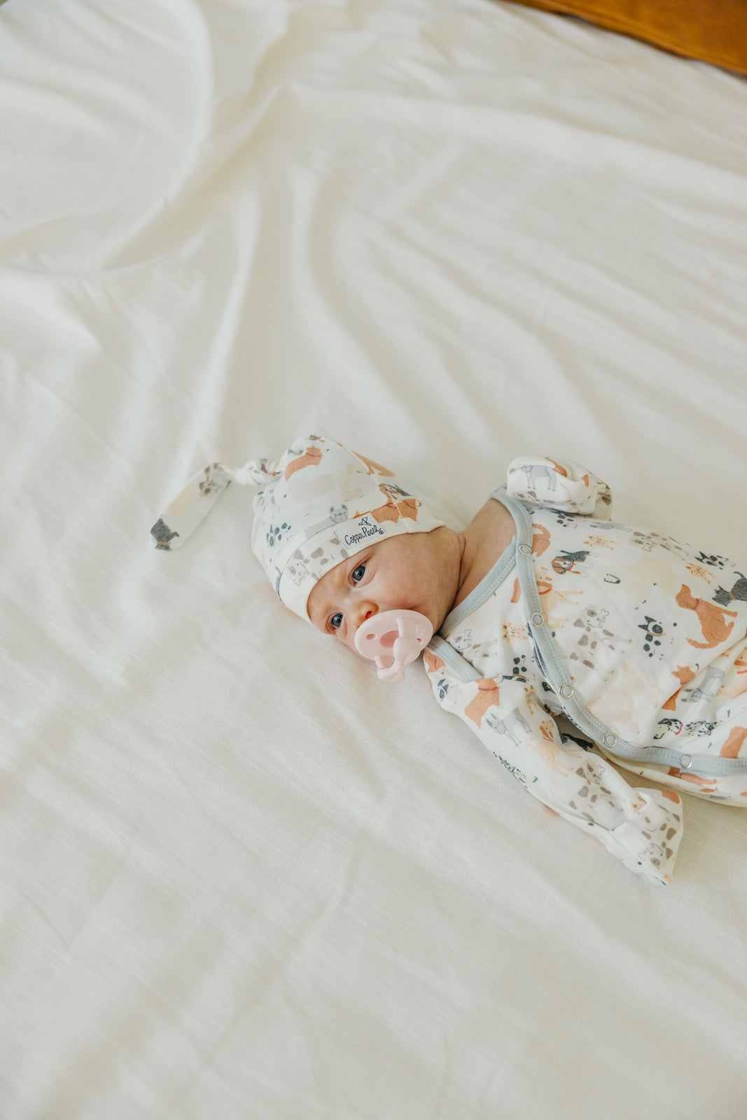 Top Knot Hat 0-4 Months Rufus