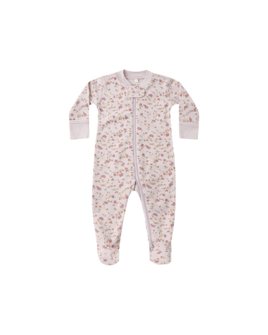 Zip Long Sleeve Sleeper Footie || Garden