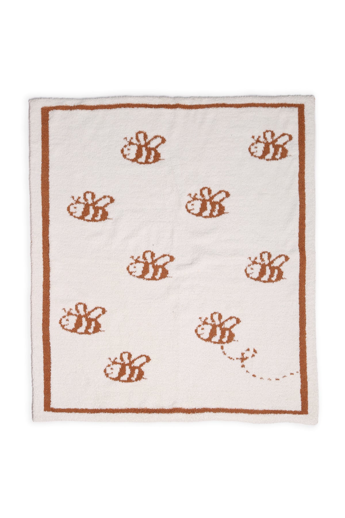 Children’s Bees Print Throw Blanket