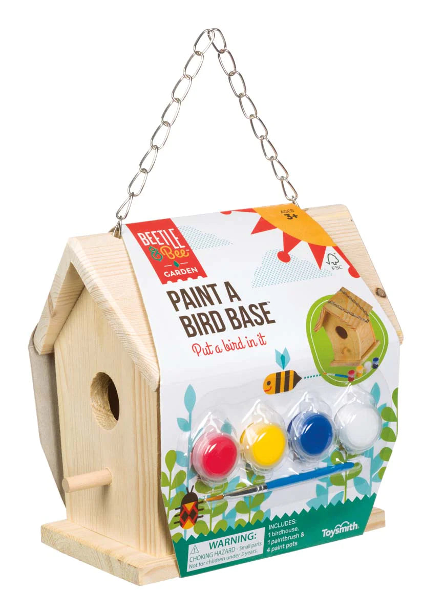 Beetle & Bee Paint A Birdhouse Kit