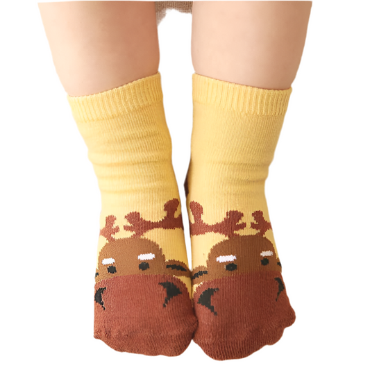 Moose Zoo Socks Baby Animal Socks