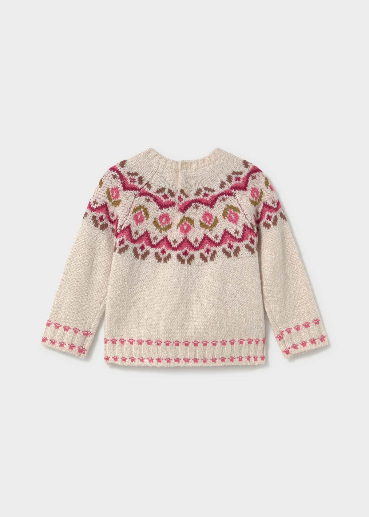 Jacquard Sweater & Soft Flare Pant Set