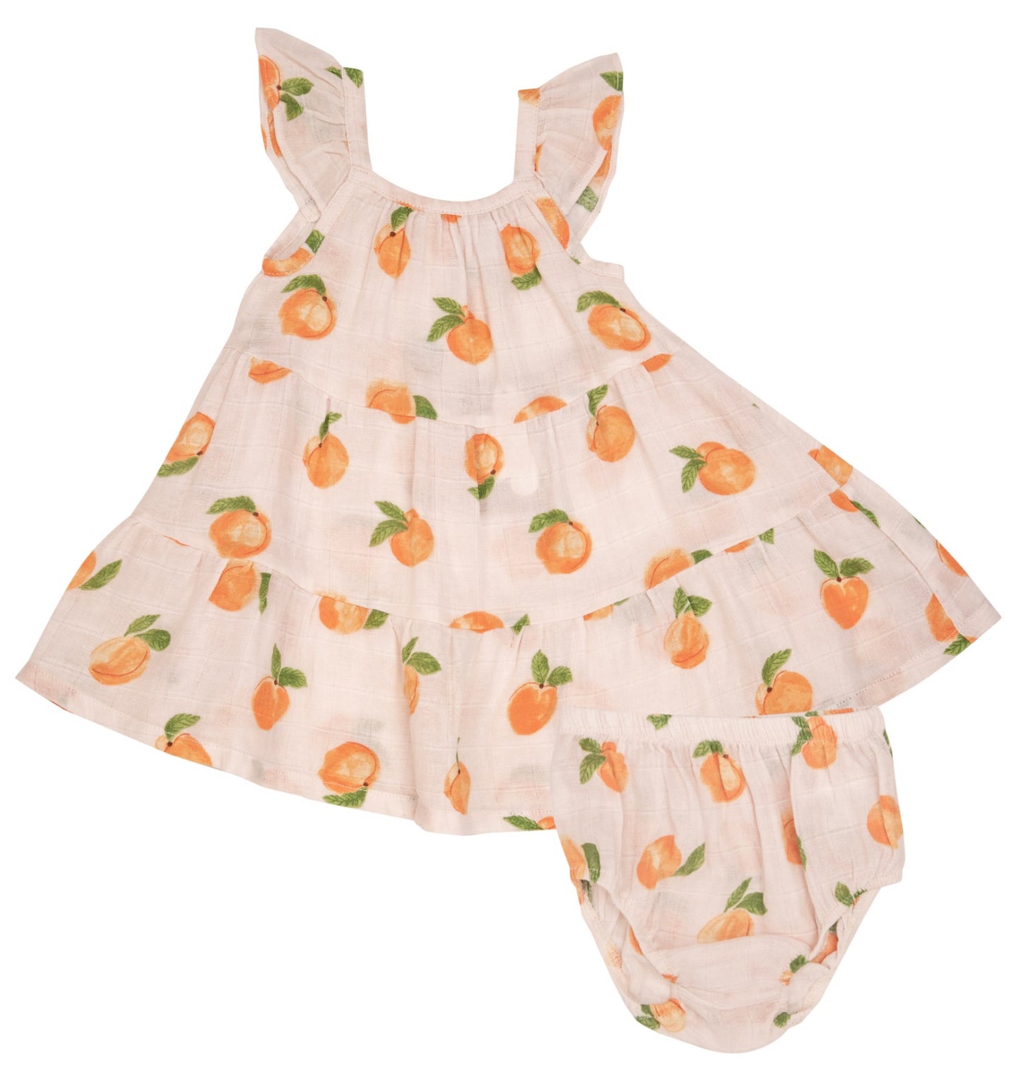 Peaches Twirly Sundress