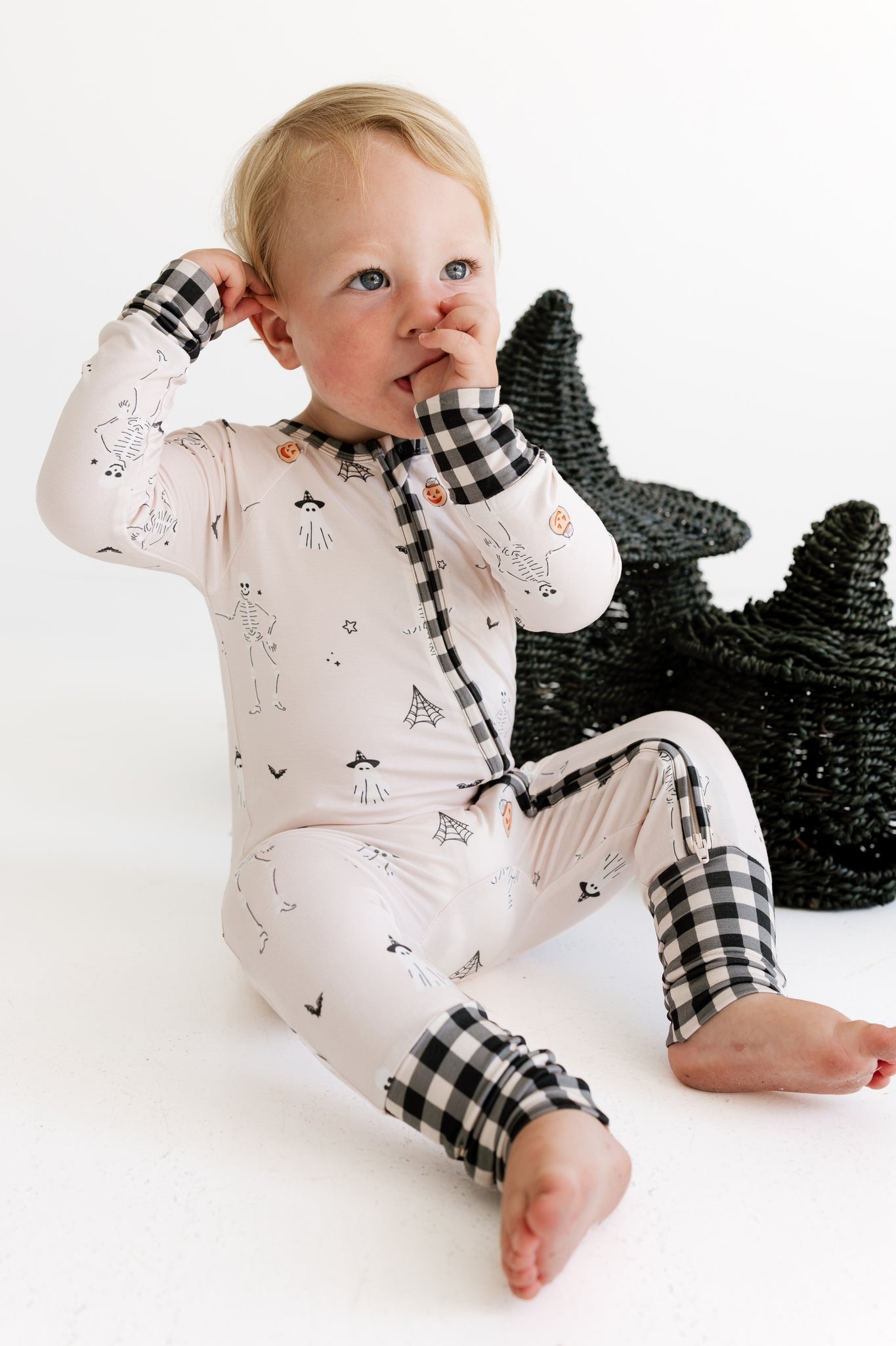 The Boo Crew Zipper Romper
