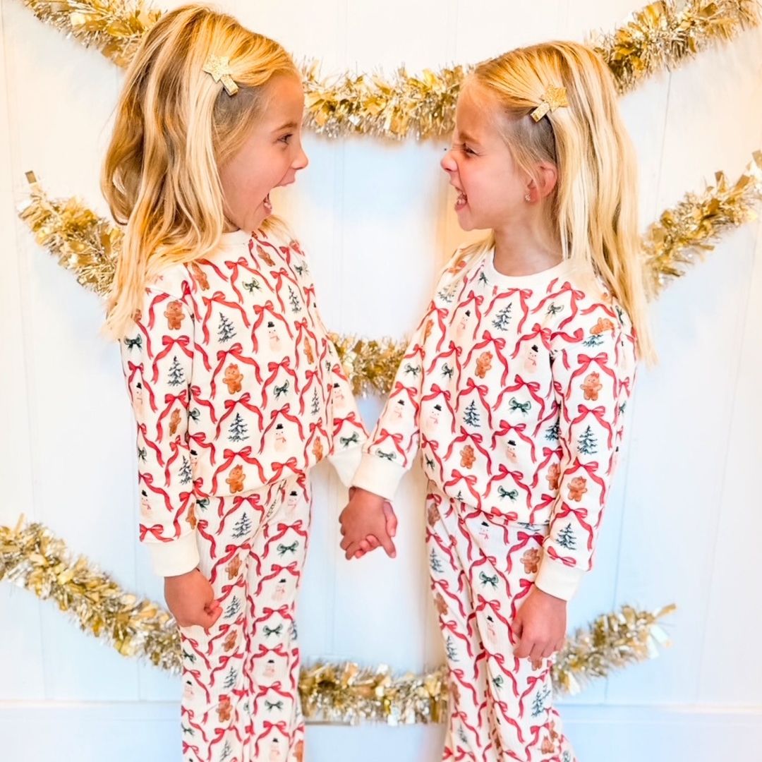 Christmas Cutie Sweatshirt & Flare Legging Set