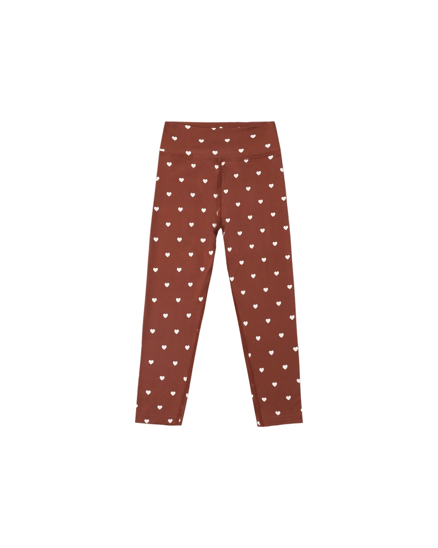 Basic Legging Brick Hearts
