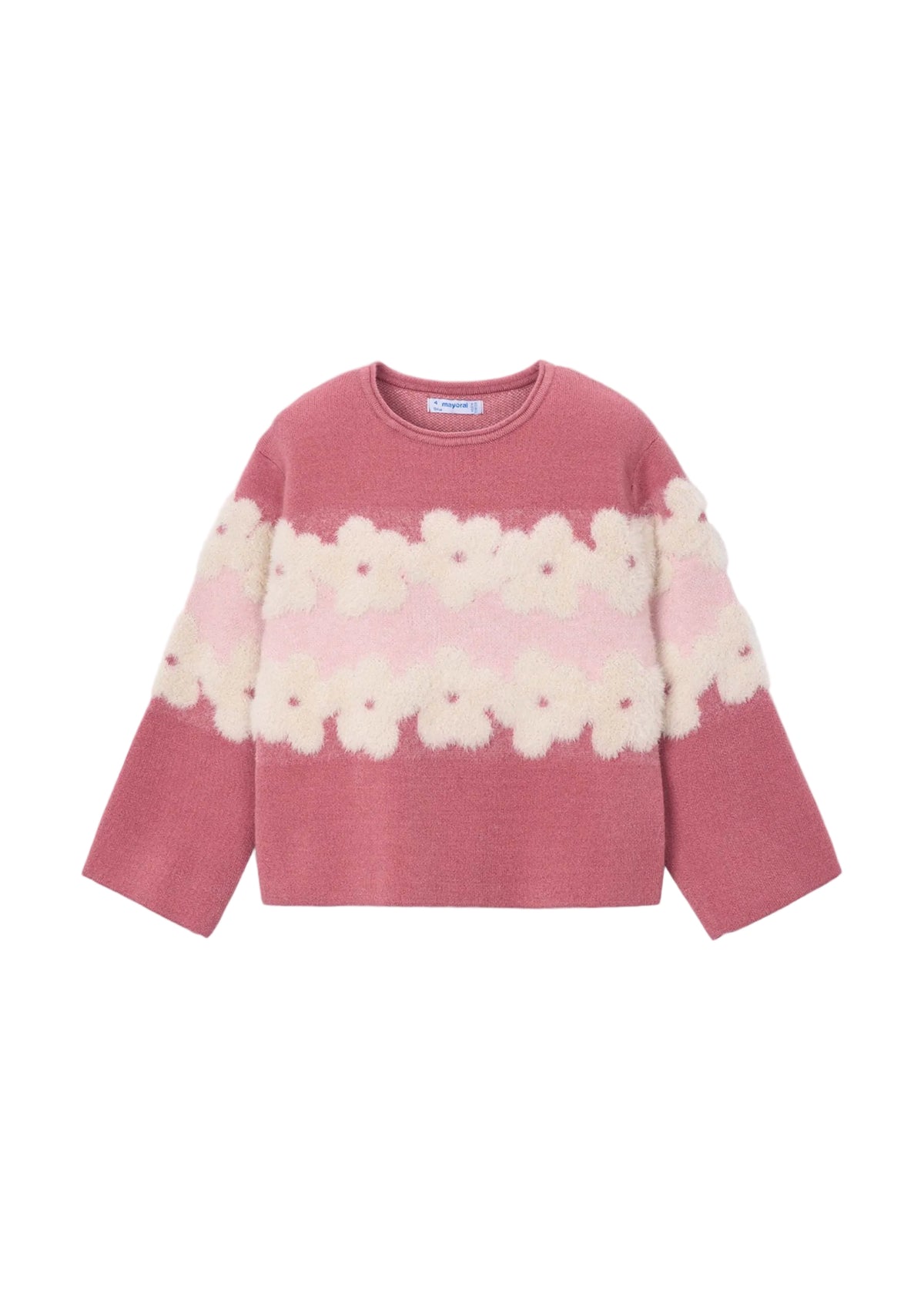 Floral Sweater Pink