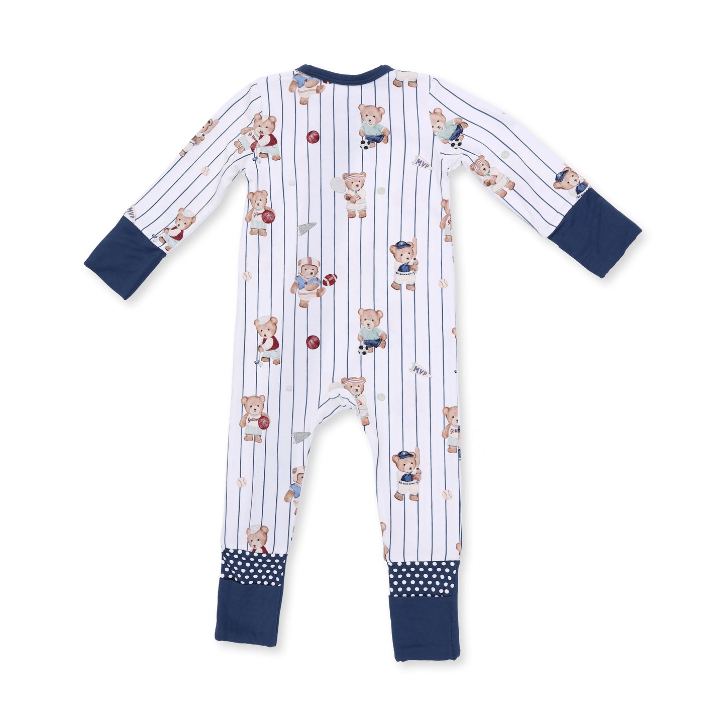 Mixed Sports Bears Convertible Romper