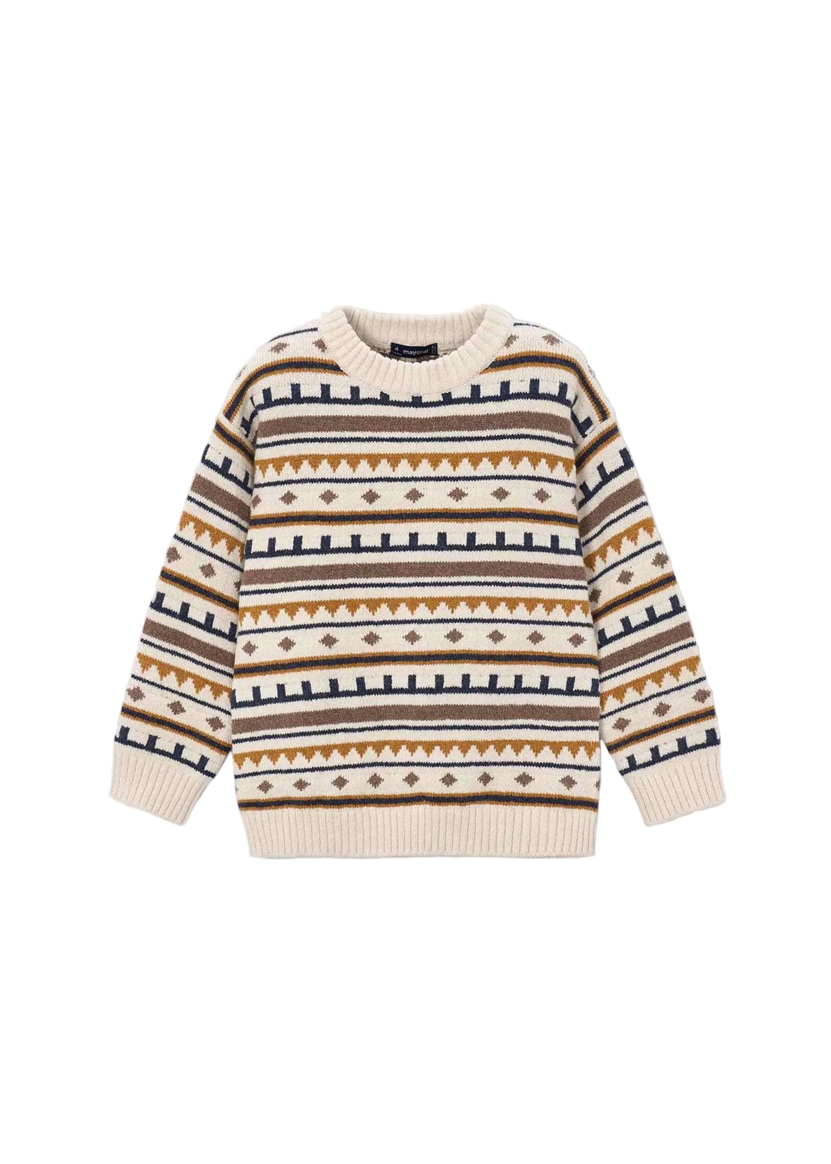 Jacquard Sweater Oat