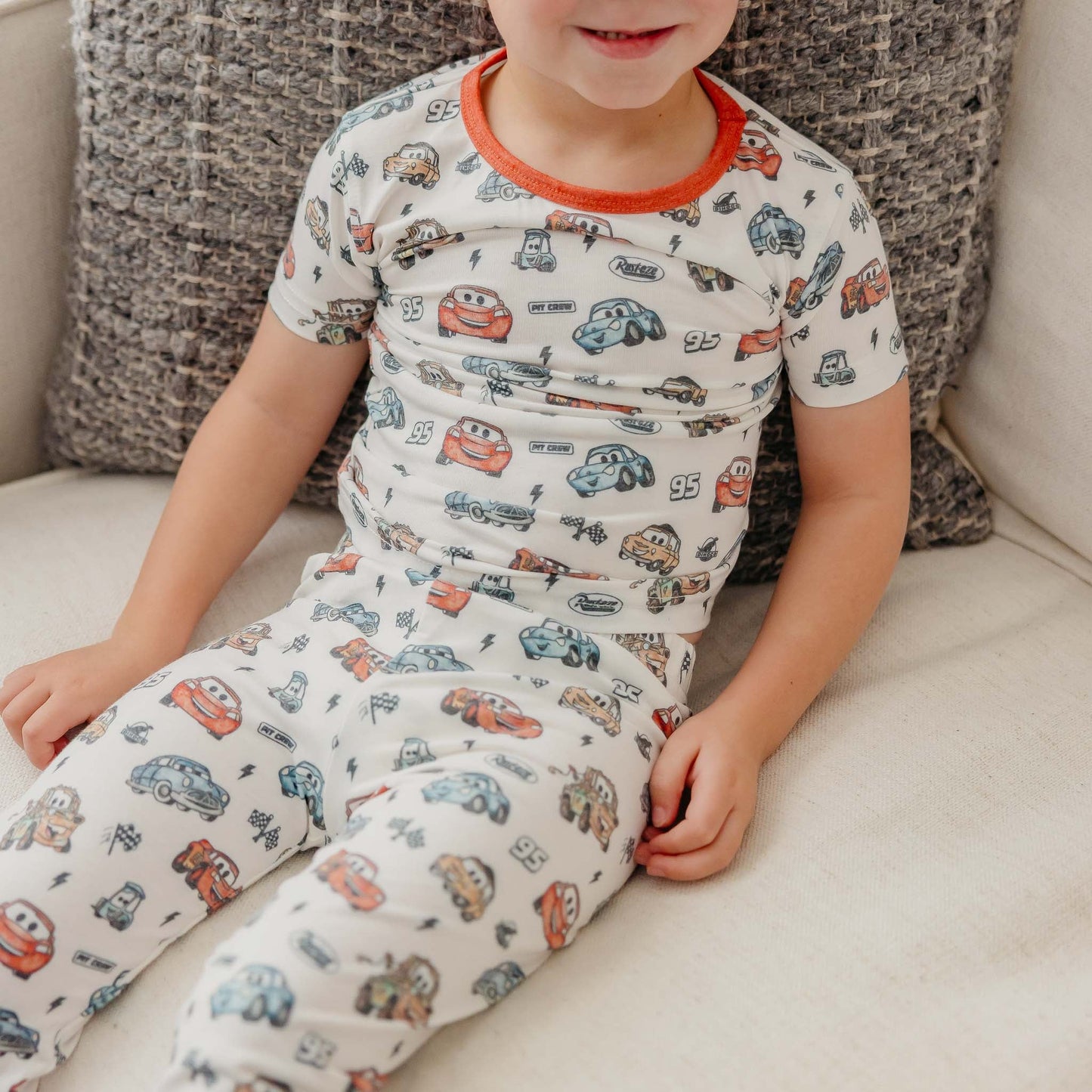 Short Sleeve Pajama Set Disney Pixar Cars