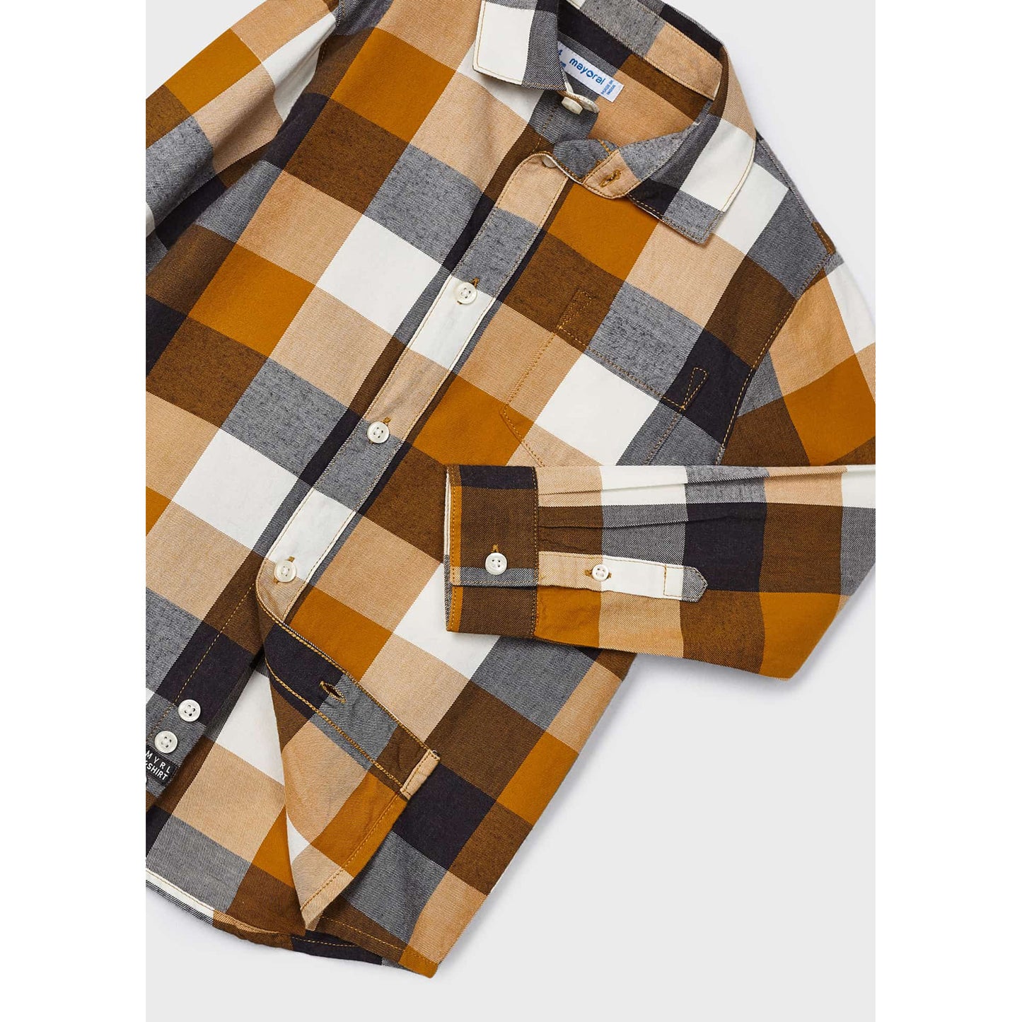 Long Sleeve Checked Shirt