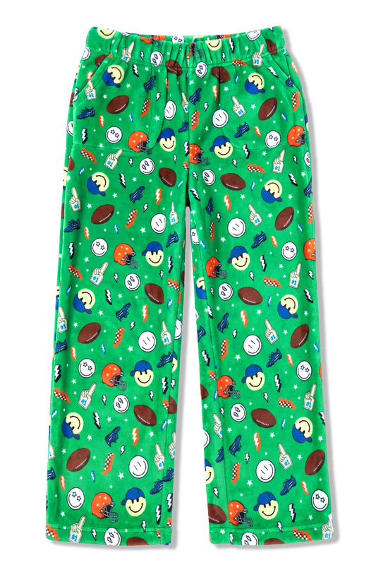Plush Happy Sports Pants