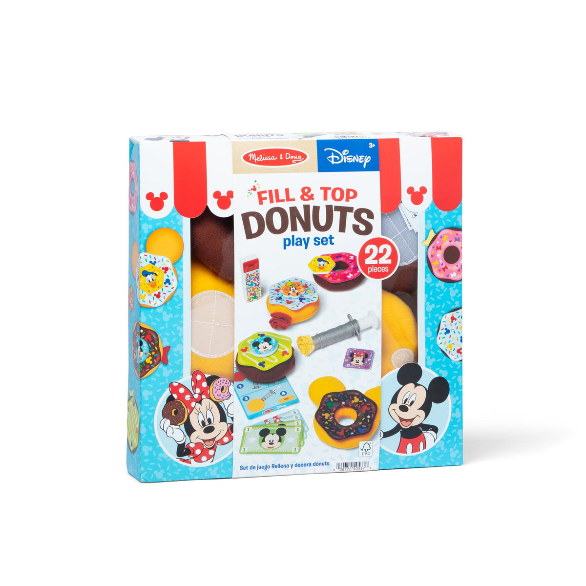 Disney Fill and Top Character Donut Play Set