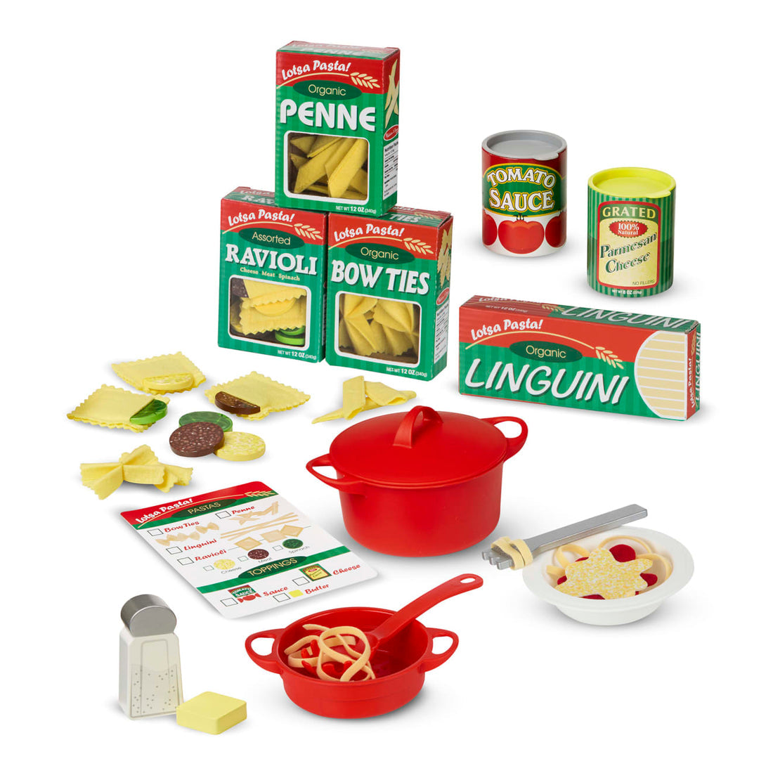 Prepare and Serve Pasta Play Set