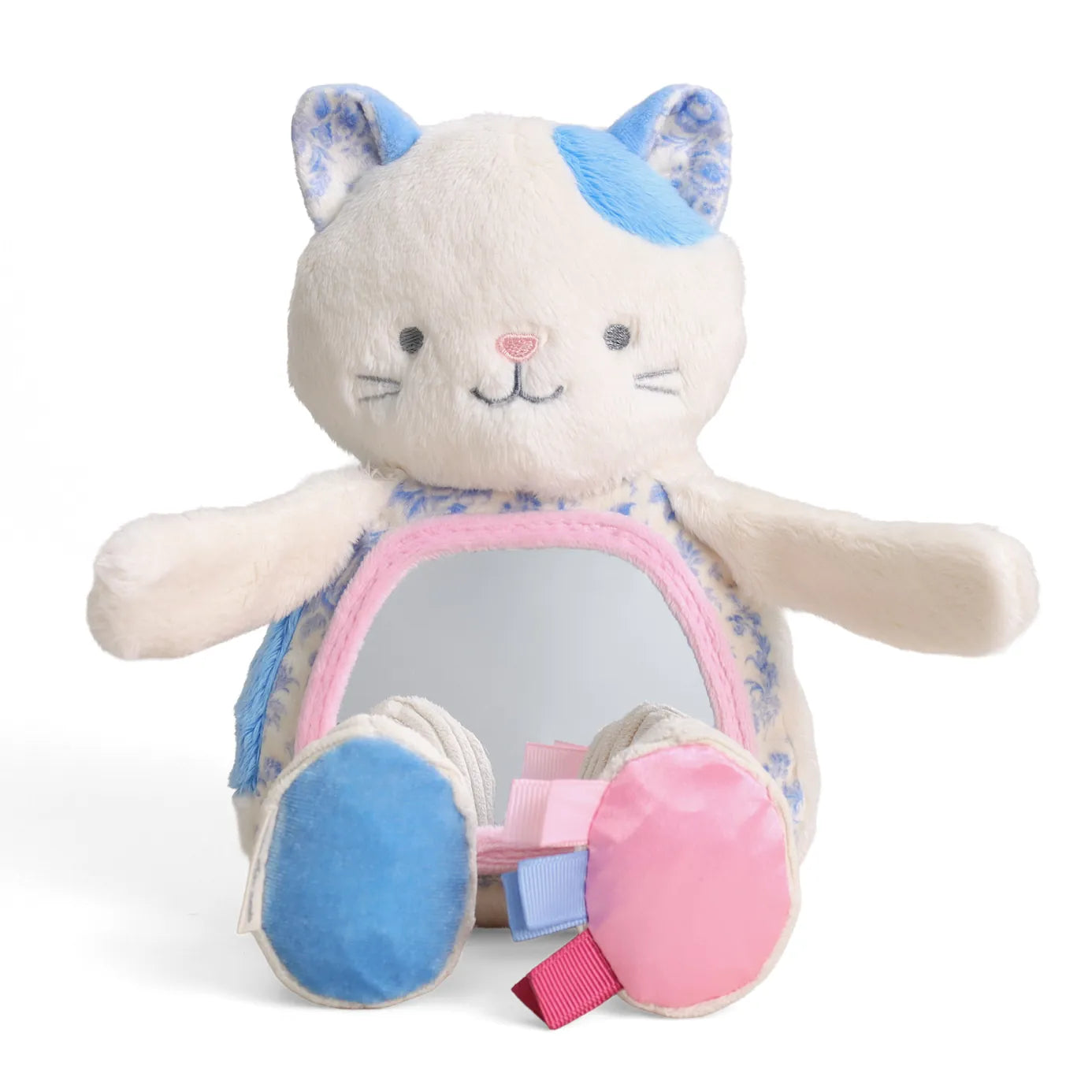 Itzy Bitzy Mirror Sensory Tummy Time Mirror Kitty