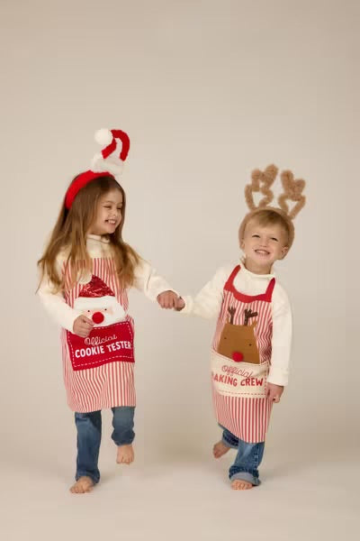 Santa Light-Up Apron & Cookie Cutter Set