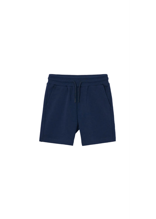 Navy Fleece Shorts