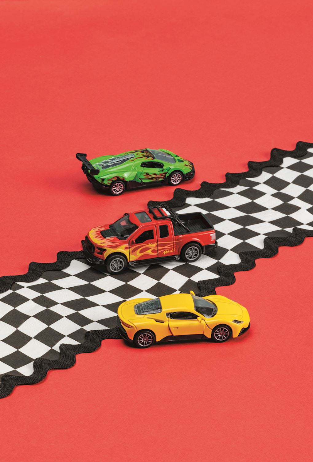 Light Up Sound Metal Cars