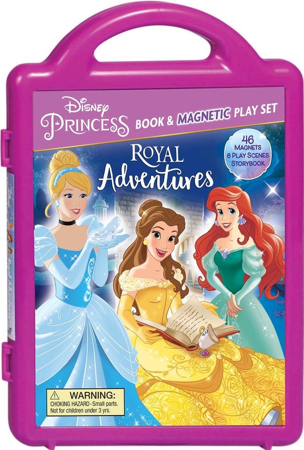 Disney Princess: Royal Adventures Book & Magnetic Play Set