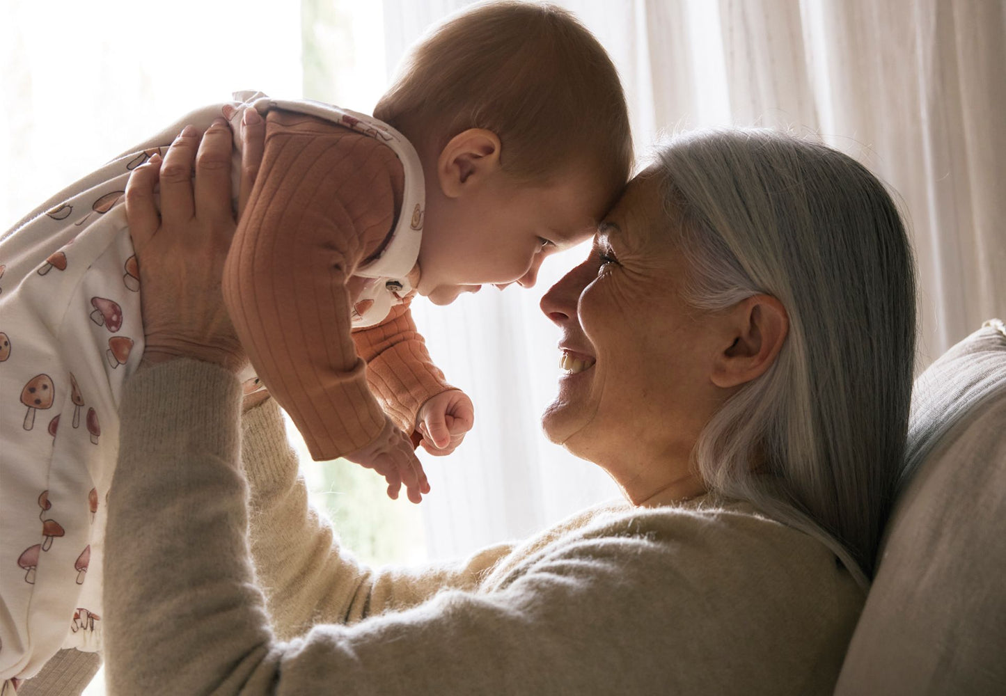 Mushroom Printed Overall Set