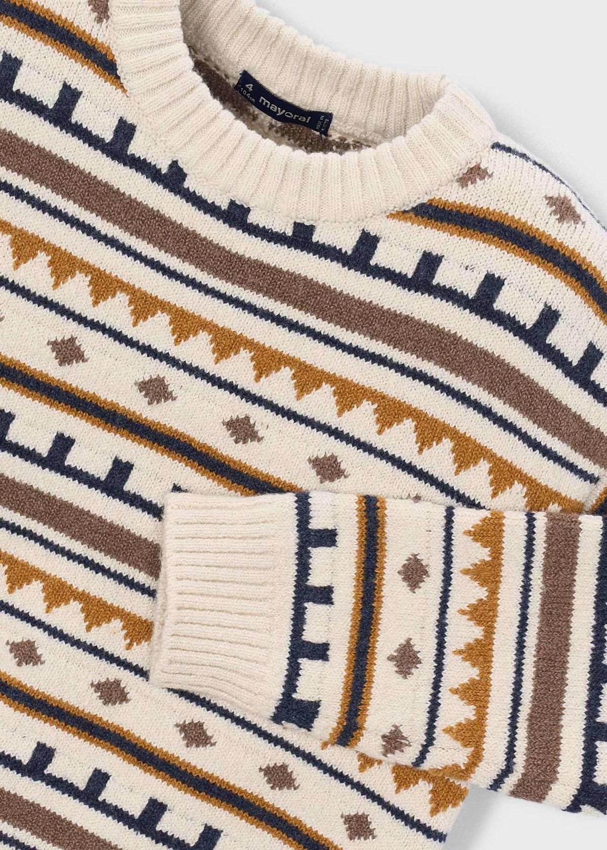 Jacquard Sweater Oat