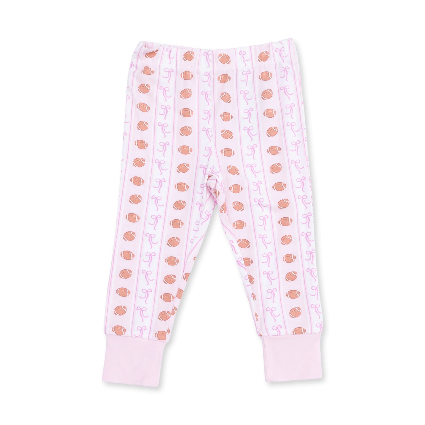 Football Stripe Long Sleeve Loungewear Set
