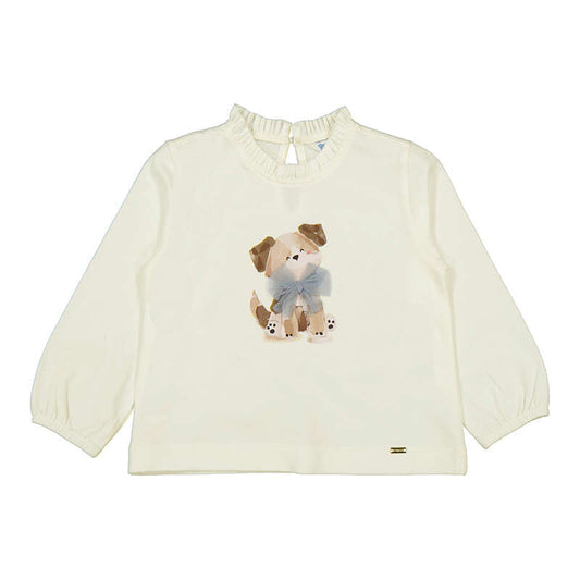 Puppy Long Sleeve Tee & Blue Bell Legging Set
