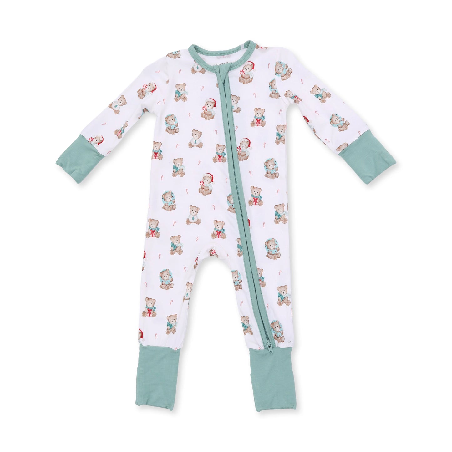 Christmas Teddy Bears Uni Convertible Romper
