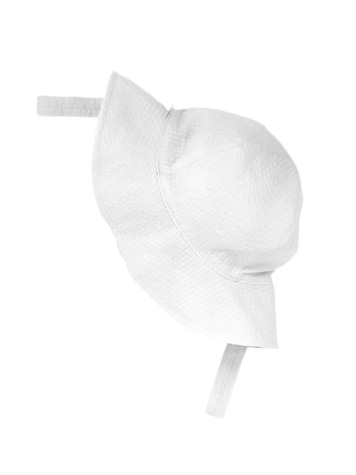 White Seersucker UPF 25+ Sunhat for Babies & Toddlers