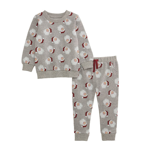 Grey Santa Jogger Set