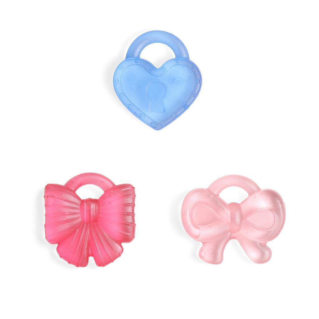 Cutie Coolers Water Filled Teethers (3 Pack) Bow