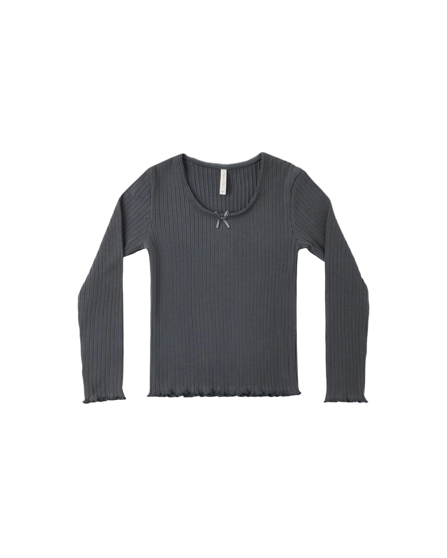 Ribbed Long Sleeve Midnight