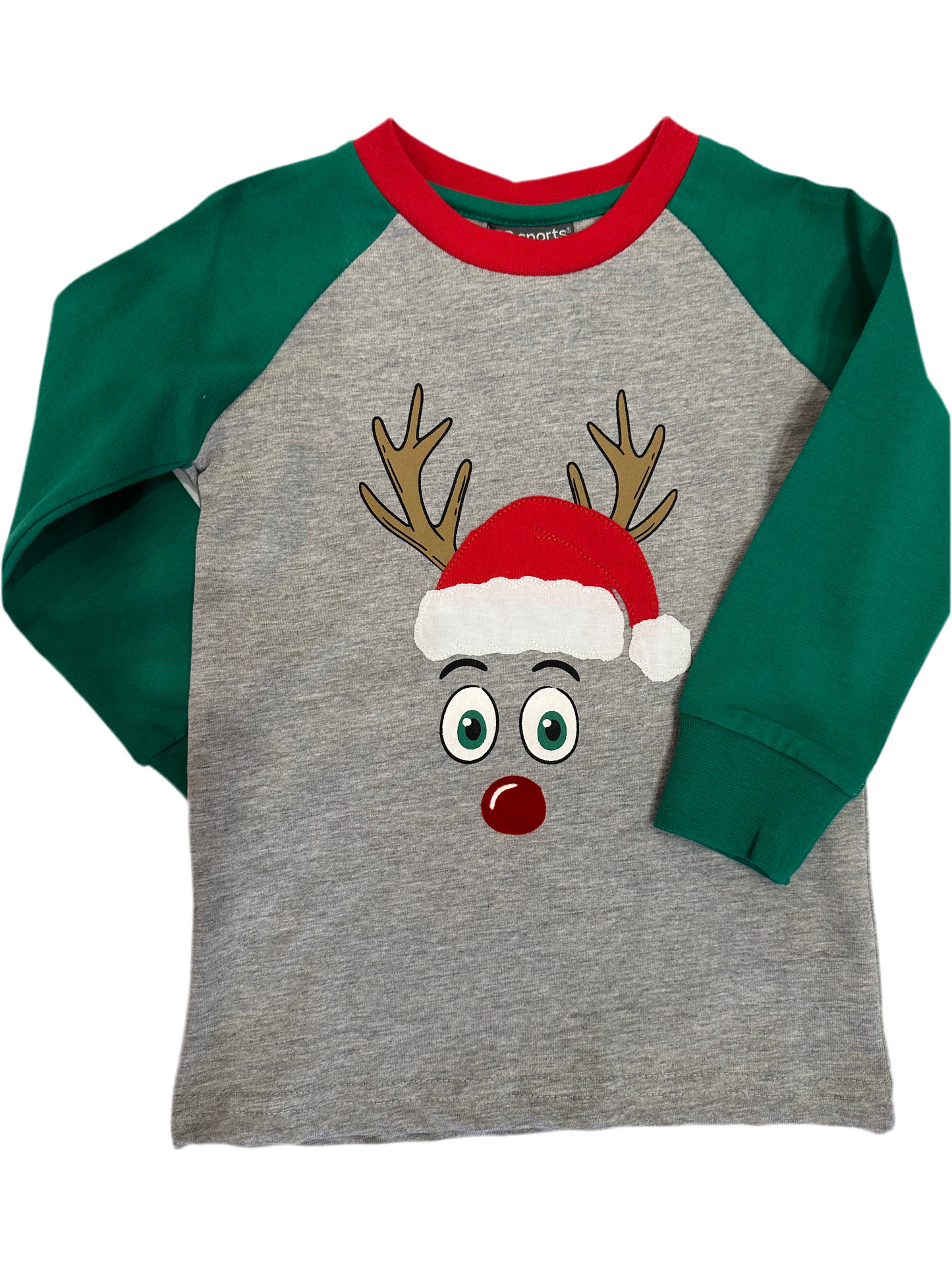 Reindeer Baseball Tee