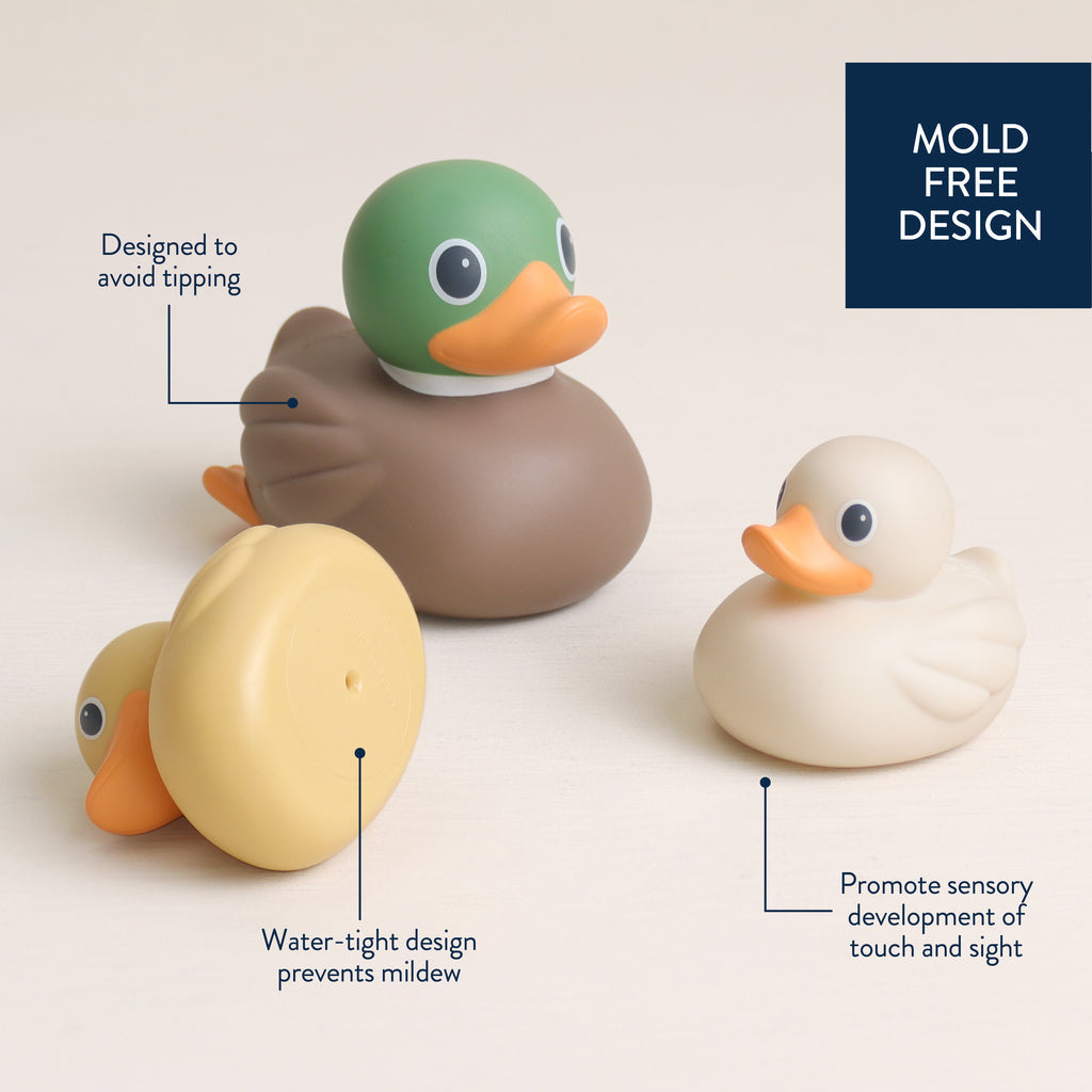 Itzy Ducky Mallard Family Bath & Water Table Toys