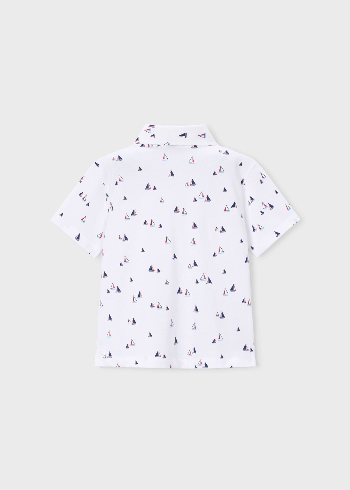Short Sleeve Polo Sailboats