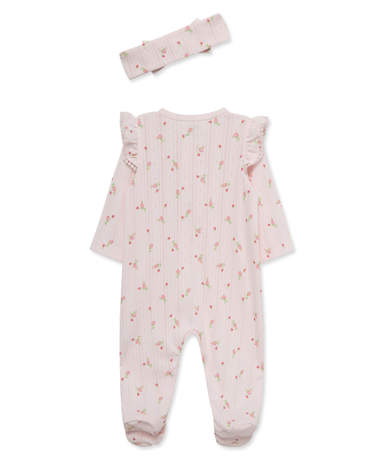 Sweet Rose Pink Footie