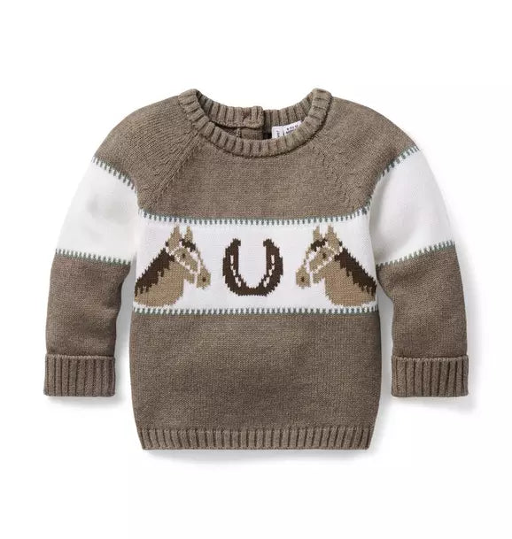 Brown Horse Sweater