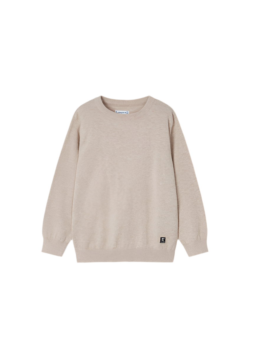 ECOFRIENDS Jersey Round Collar Sweater