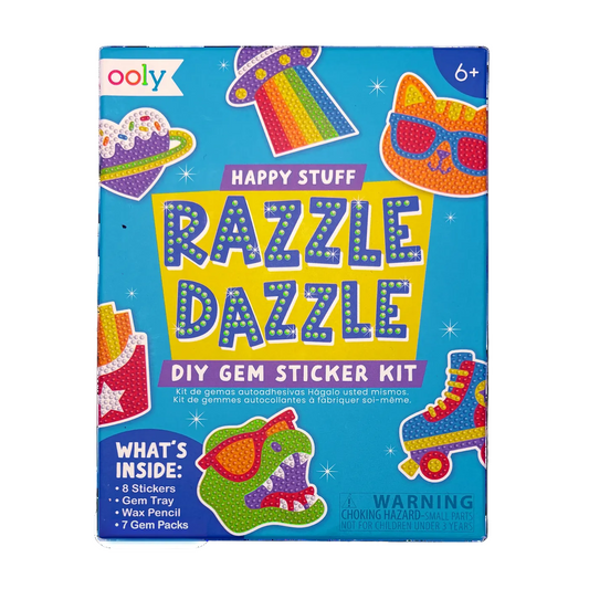 Mini Razzle Dazzle DIY Gem Sticker Kit - Happy Stuff