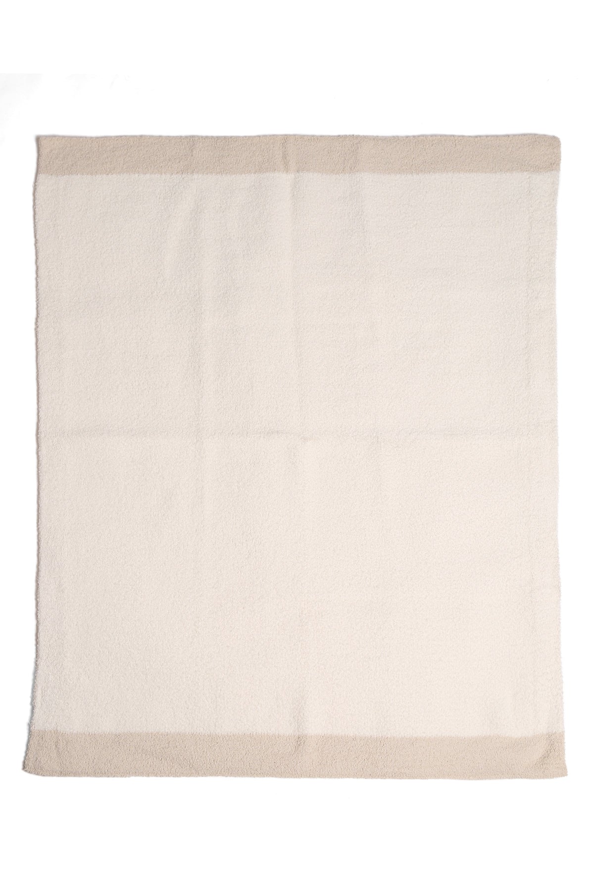 Children’s Color Block Ivory Luxury Soft Throw Blanket