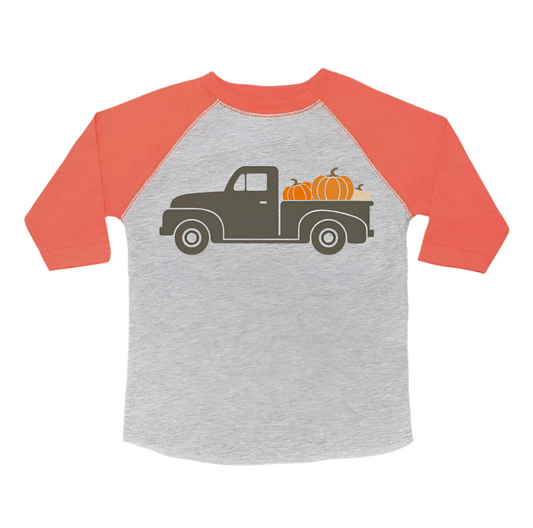 Retro Pumpkin Truck Tee