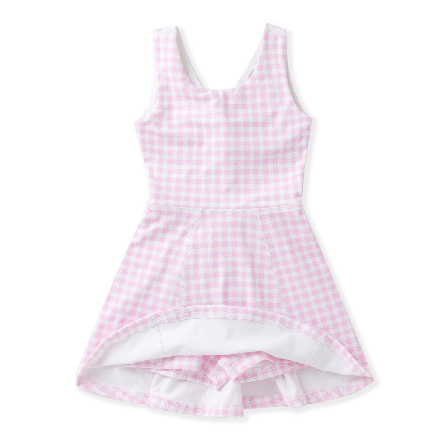 Pink Gingham Dress