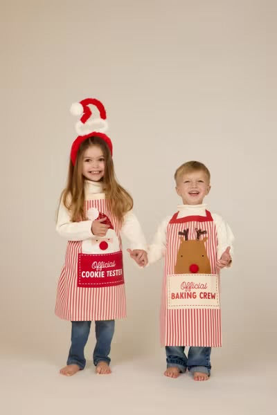 Santa Light-Up Apron & Cookie Cutter Set