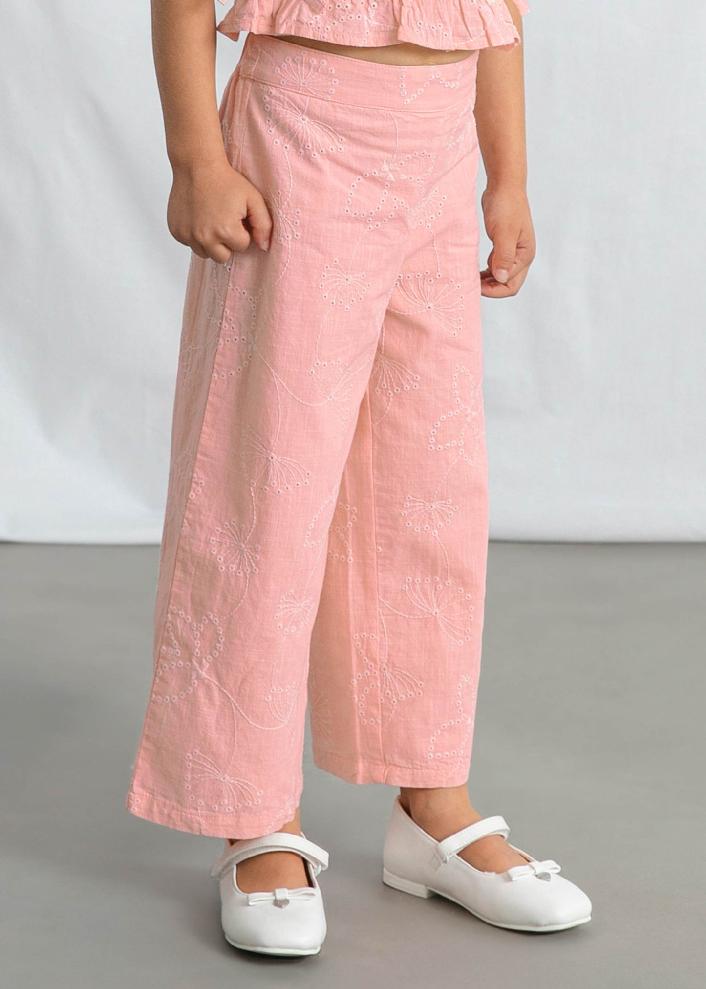 Blossom Pink Eyelet Set