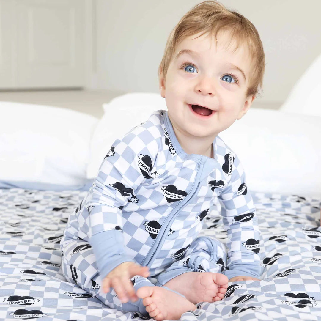 Mama’s Boy Convertible Zip Romper