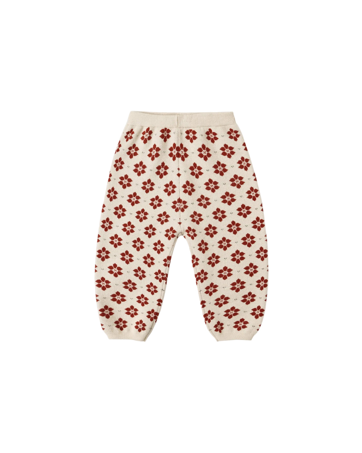 Knit Pant Poinsettia