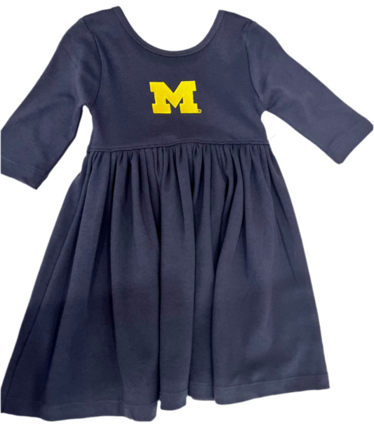 University of Michigan Spin Dress