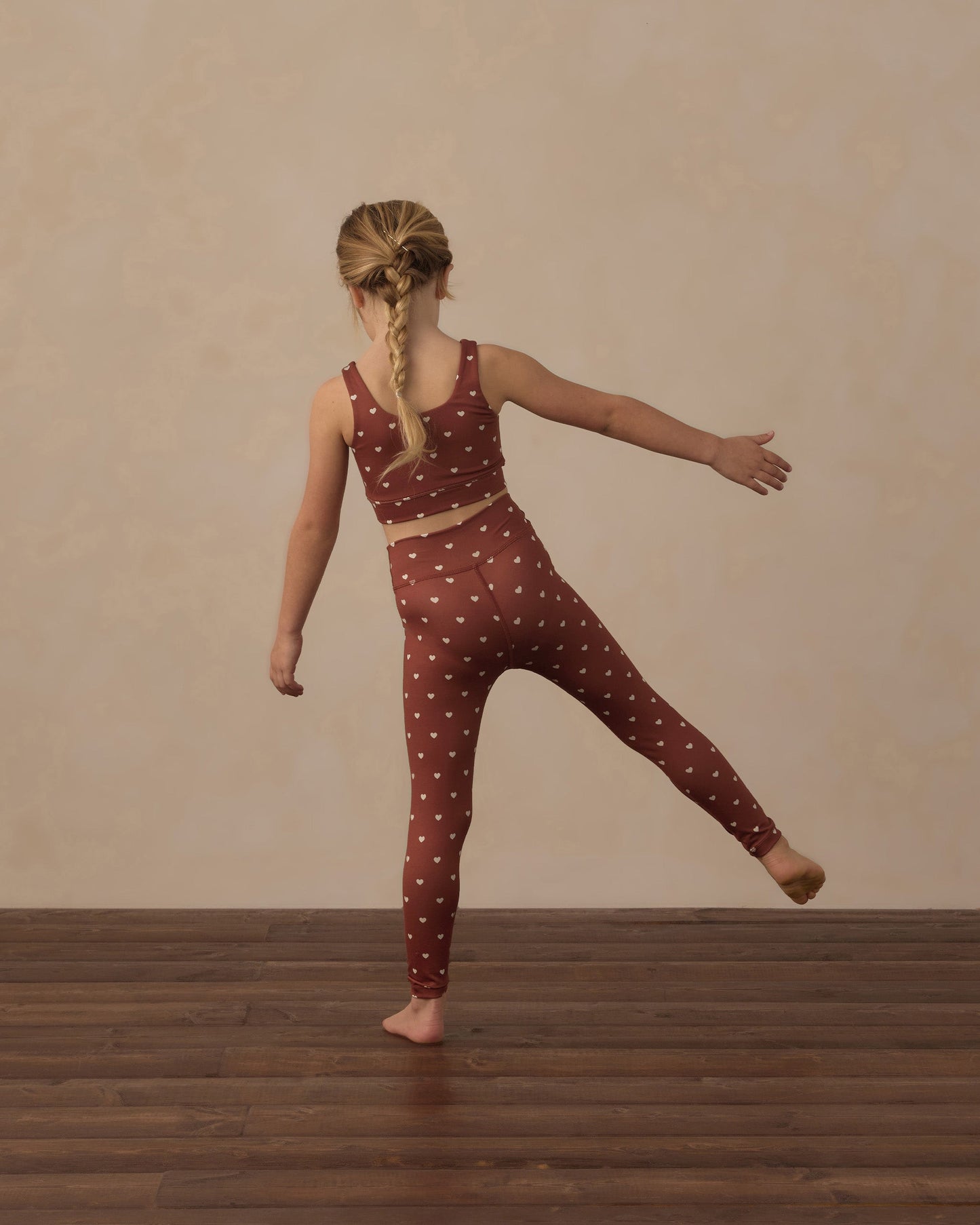 Swift Sports Bra Brick Hearts